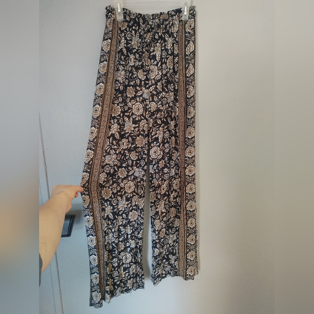 AE Floral Palazzo Pants